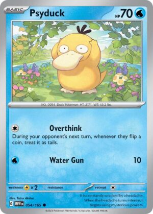 Psyduck #54 Pokemon Scarlet & Violet 151
