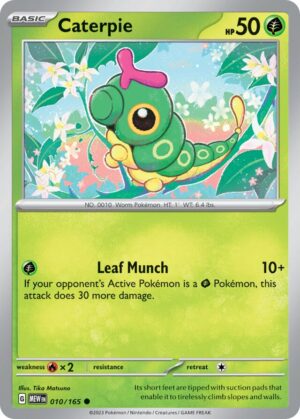 Caterpie #10 Pokemon Scarlet & Violet 151