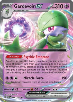 Gardevoir ex #86 Pokemon Scarlet & Violet