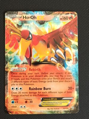 Ho-Oh EX #22 Pokemon Dragons Exalted