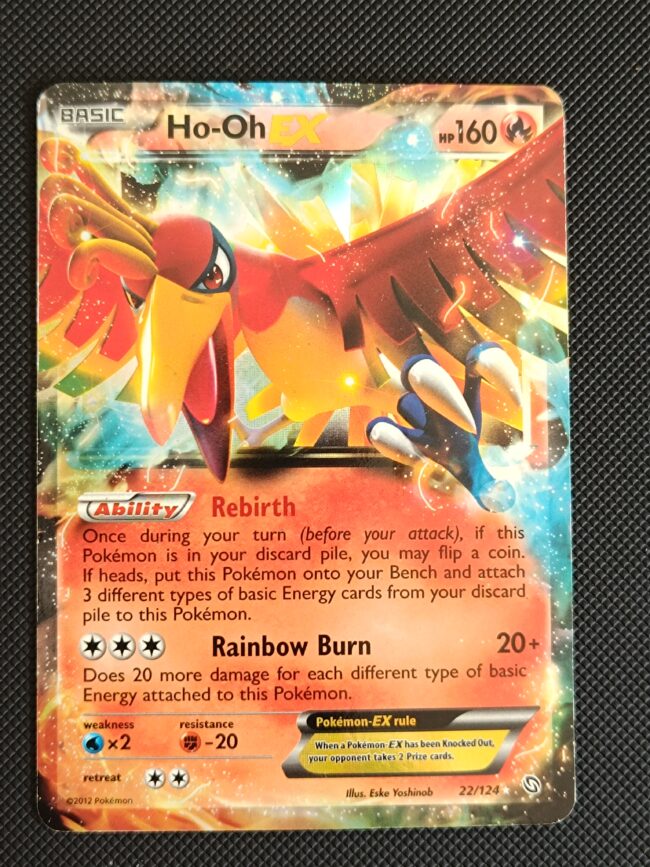 Ho-Oh EX #22 Pokemon Dragons Exalted