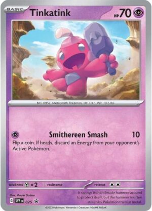 Tinkatink #25 Pokemon Promo