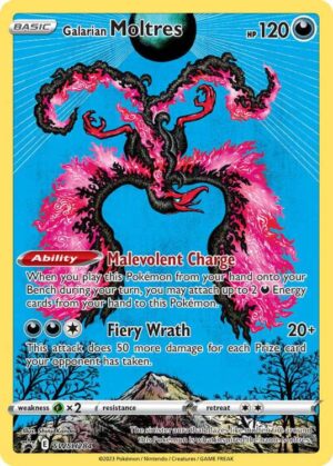 Galarian Moltres #SWSH284 Pokemon Promo