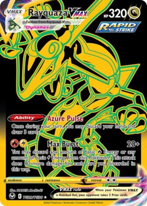 Rayquaza VMAX #TG29 Pokemon Silver Tempest