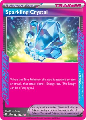 Sparkling Crystal #142 Pokemon Stellar Crown