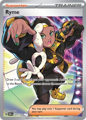 Ryme #221 Pokemon Obsidian Flames
