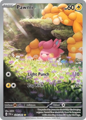 Pawmi #226 Pokemon Paldean Fates