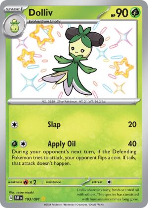 Dolliv #103 Pokemon Paldean Fates