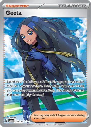 Geeta #218 Pokemon Obsidian Flames