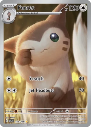 Furret #168 Pokemon Journey Together