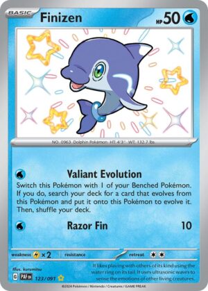 Finizen #123 Pokemon Paldean Fates