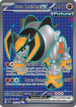 Iron Boulder ex #192 Pokemon Temporal Forces