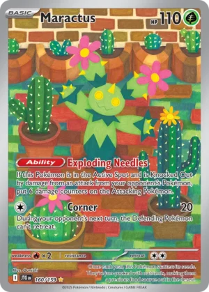 Maractus #160 Pokemon Journey Together