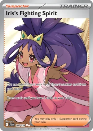Iris's Fighting Spirit #180 Pokemon Journey Together