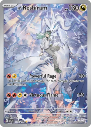 N's Reshiram #167 Pokemon Journey Together