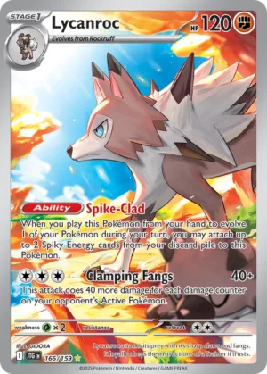 Lycanroc #166 Pokemon Journey Together