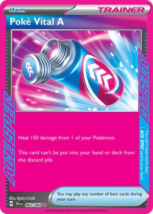 Poke Vital A #62 Pokemon Shrouded Fable