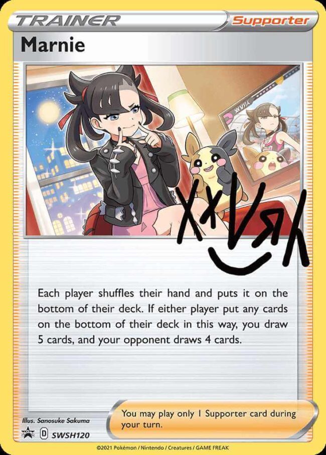 Marnie #SWSH120 Pokemon Promo